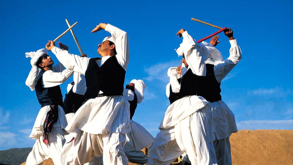 Танец Хорасани (Чуб Бази)